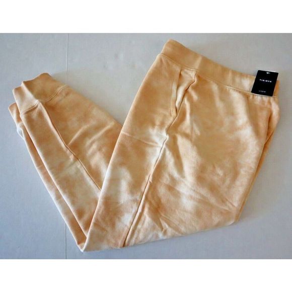 J.Crew KF4005 Women's Sz Medium, Peach Tie Dye Jogger Sweatpants $75 - Picture 7 of 8